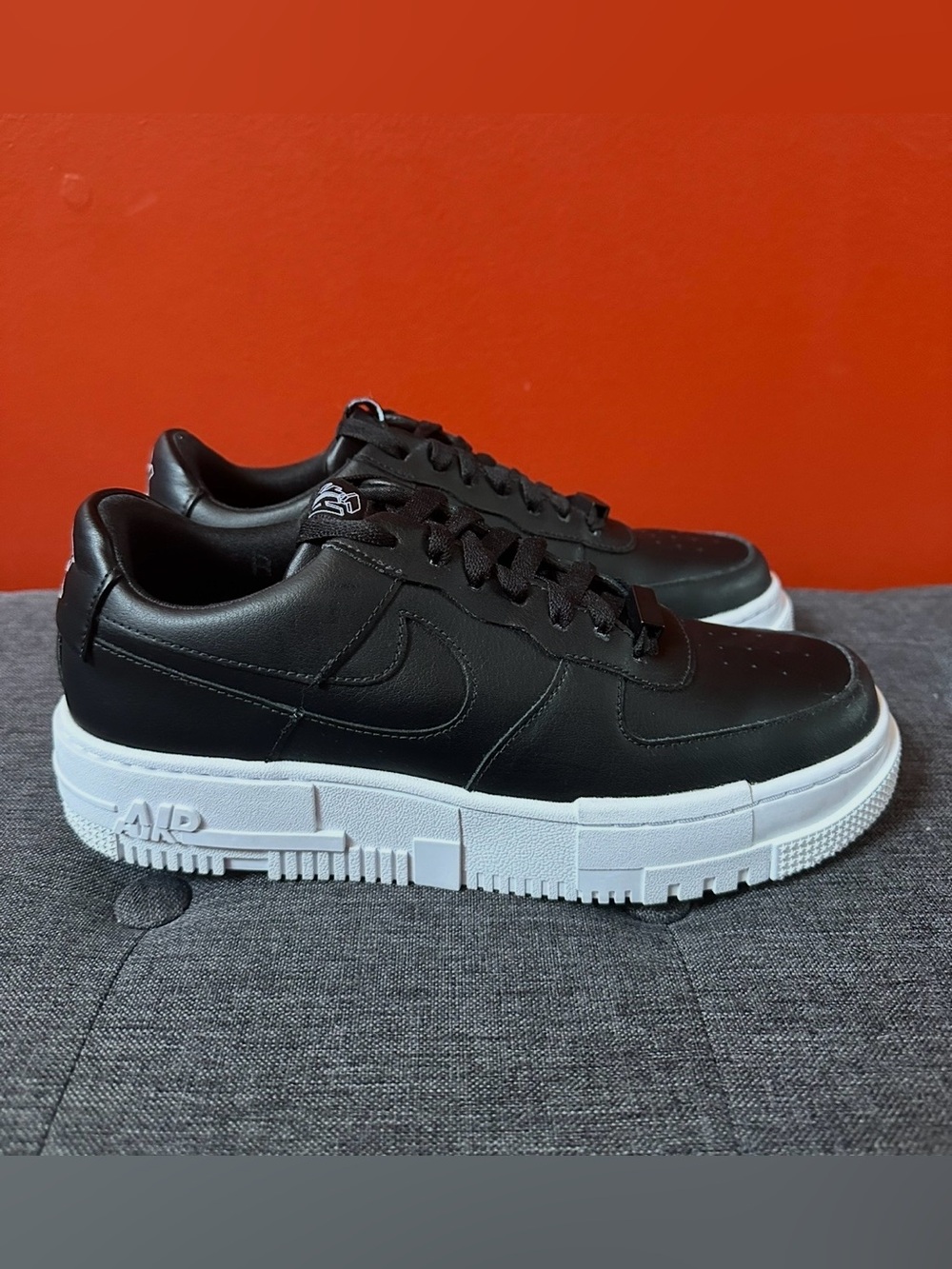 Nike Air Force 1 Low Pixel Black White Colorway Women’s Size 9.0